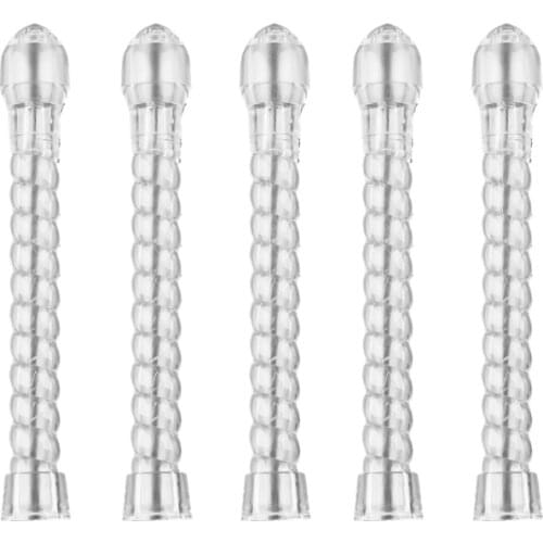 5 Pcs Bidet Cleaning Flusher Bottle Nozzle Tip Safe Flexible Comfort Douche Enema Attachment Body Washing Parts