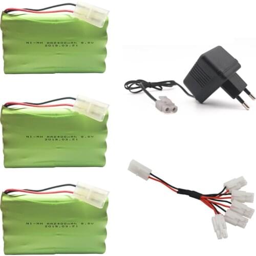 9.6V 2400mAh Remote Controul toy securty faclities AA 9.6 v 2400 mah battery Ni-MH battery group Kep-2p Plug/Tamiya Connectors