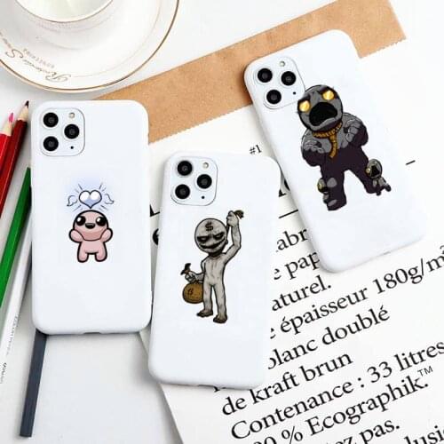 The binding of isaac Phone Case Phone Case for iPhone 11 Pro Max XR XS X Soft Candy Cover for iPhone 6 6S 7 8 Plus Cases