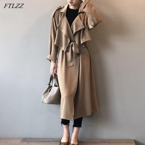 FTLZZ Women's Black Raincoats
