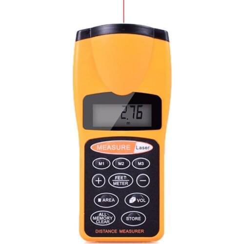Laser distance meter electronic roulette laser digital tape rangefinder trena metro laser range finder measuring