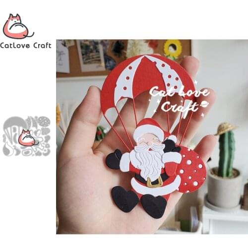 Catlove Christmas Santa Claus Metal Cutting Dies Scrapbooking Stencil Die Cuts Card Making DIY Craft Embossing New Dies For 2020