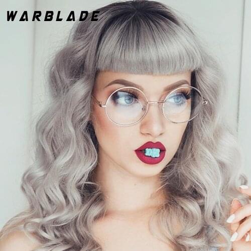 Fashion Round Metal Eyewear Frames Clear lens Optical Myopia Glasses spectacle frames Women Eyeglasses oculos de grau feminino