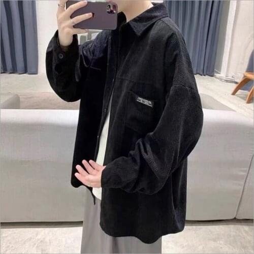 2021 Summer Shirt Mens Short Sleeve Retro Hong Kong Port Hong Kong Wind Brand Wind 58