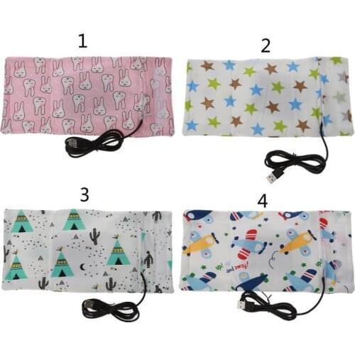 USB Milk Water Warmer Travel Stroller Insulated Bag Baby Nursing Bottle Heater Newborn Infant Portable Bottle Feeding Warmers