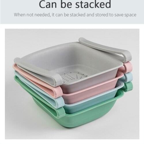 1PC Kitchen Organizer Adjustable Kitchen Refrigerator Storage Rack Fridge Freezer Shelf Holder Pull-Out Drawer Space