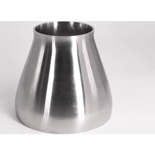 108mm 4.25" To to 63mm 2.5" OD Butt Welding Reducer SUS 304 Stainless Steel Sanitary Pipe Fitting Homebrew Beer Exhaust