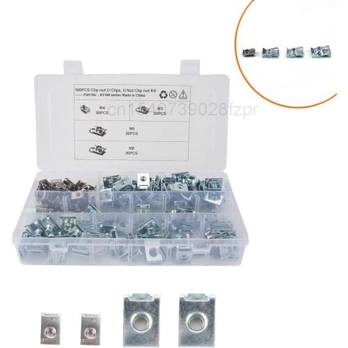 160 B-type Reed Nut Combined Leaf Spring Nut Motorcycle Reed Nut Splint Nut