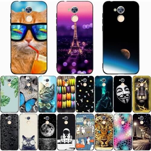 For Huawei Honor 6A Case Fashion Silicone Soft TPU Cute Back Cases for Huawei Honor 6C for Honor 6C Pro Phone Cover Funda Coque
