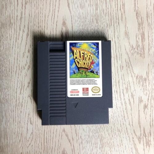Alfred Chicken - 72 pins 8bit game cartridge