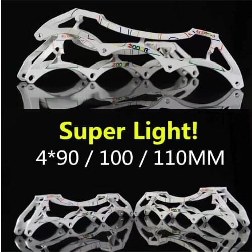 Original ZODOR 4 wheels road track marathon speed skating base alloy CNC M7 inline speed skates frame 4 wheel 90 100 110mm frame