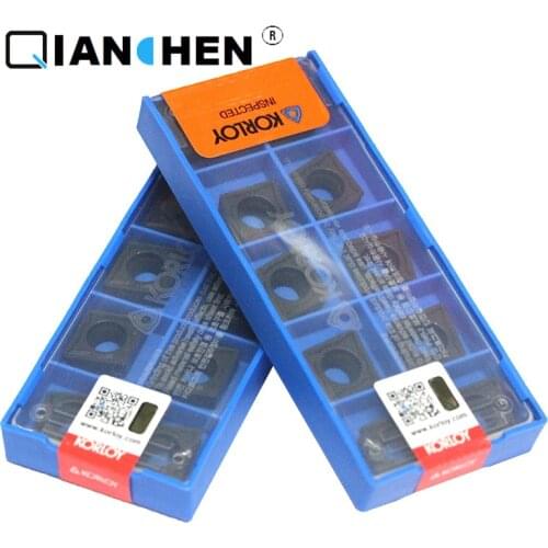 Genuine Original Korea Korloy CCMT120408-C25 NC6210 CCMT120408-HMP NC3030 (10pcs/lot) High Quality Internal turning tool Insert