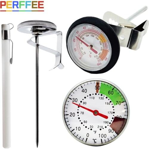 Stainless Steel Portable Dial Probe Thermometer for Kitchen Food Cooking Milk Coffee 0 to 100°C Instant Read Probe Thermometer
