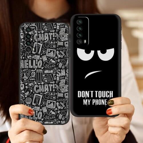 Cover Anti-knock Phone Case For Huawei Y7a/P Smart 2021 Original TPU Cute Shockproof Waterproof