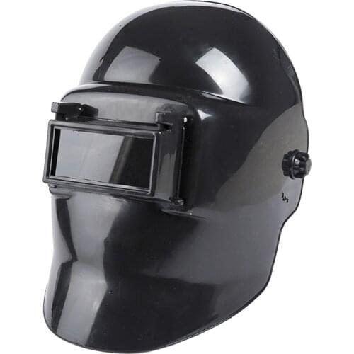 S Sparkproof Protective Welding Helmets Mask Lens Hoods Head Mounted Shade Eyes Goggles Black Power Grinding