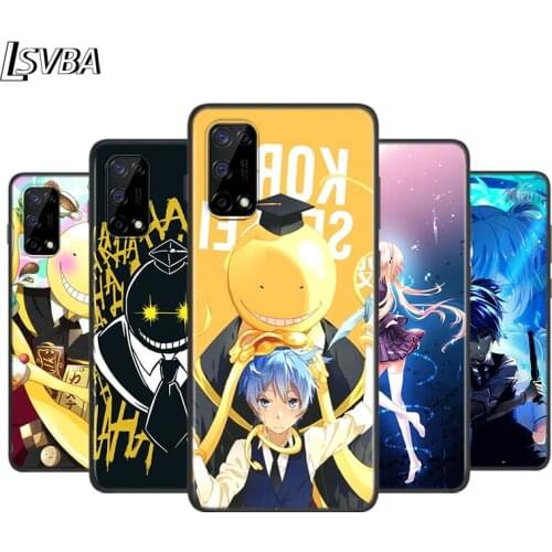 Assassination Classroom Silicone Cover For Realme V15 X50 X7 X3 Superzoom Q2 C11 C3 7i 6i 6s 6 Global Pro 5G Phone Case