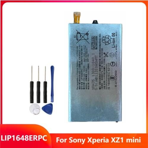 Replacement Phone Battery LIP1648ERPC For Sony Xperia XZ1 mini 2700mAh With Free Tools