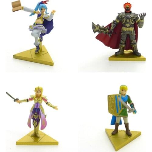 TOMY Animation Legend Zeldas Mini Toy Figures Princess Zeldas Pvc Model Toys Collection Ornaments