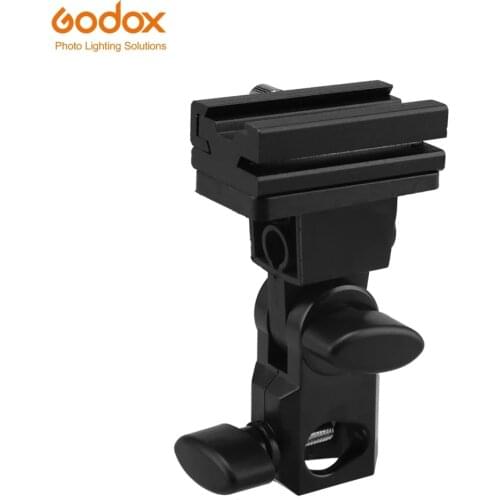 Godox B Type Universal Flash Hot Shoe Speedlite Umbrella Holder Light Stand Bracket