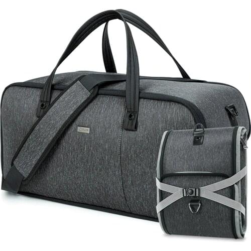 WIERSOON Travel Bags Large Capacity Carry On Luggage Bags Men Duffel Bag Travel Tote Weekend Bag