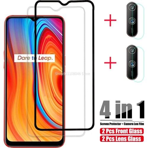 Tempered Glass for Oppo Realme X3 SuperZoom C11 C15 6 Pro Screen Protector for Realme C3 6i V5 Camera Protective Realmi C3i Film