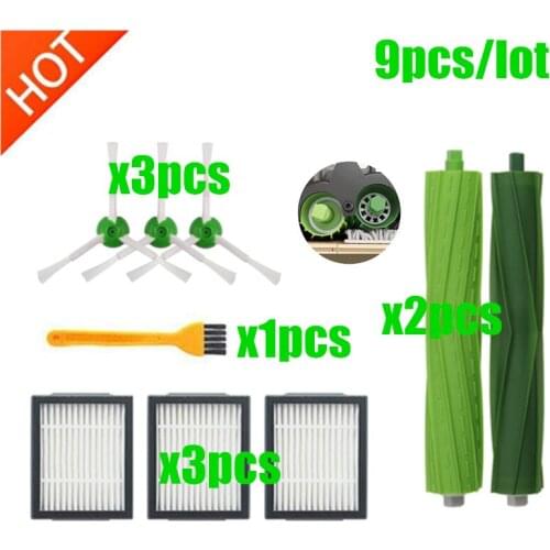 Brush Roll Hepa Filter Side Brush for iRobot Roomba i7 E5 E6 I Series Robot Vacuum Cleaner Replacement Spare Parts accessories