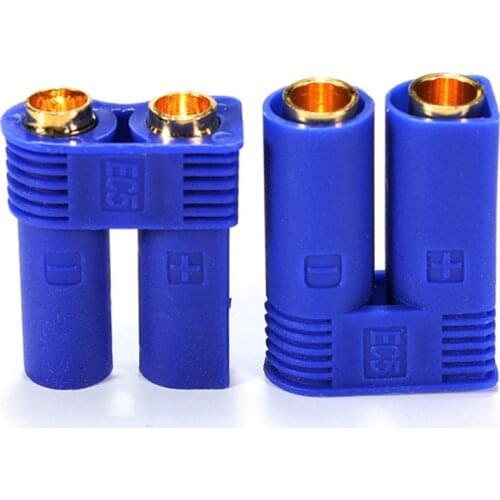 200 Pair/Lot EC5 Banana Plug 5mm Bullet Connector Female Male Connector for RC ESC Lipo Battery Motor Part Accessory