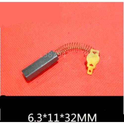 3pcs Vacuum Cleaner Parts Carbon Brush for BF501 BF502 BF822 X-YB1000W X-YB1200W HLX-GS-A30-1