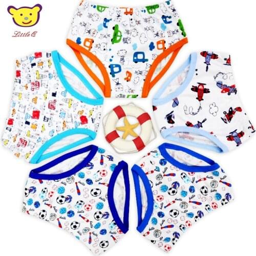 Little Q 100% Cotton boys and girls panties for 1-5 baby clothes spring autumn suits 5 pcs/lot low price good quality underwear