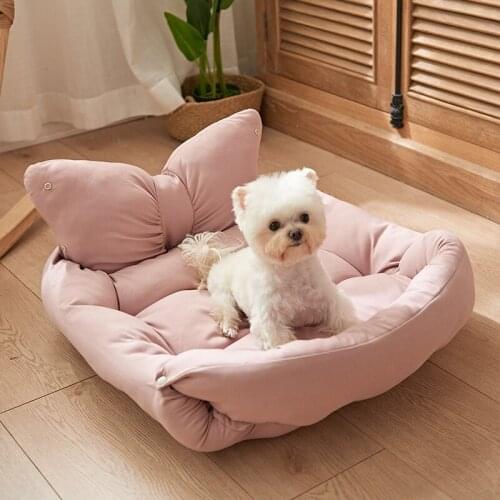 Glitter summer Four Seasons universal small and medium-sized dogs dog bed house mat cat nest teddy dog pet bed pet supplies