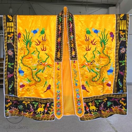 Hanfu Taoist Supplies Kowloon Robes Taoist High Robes Unisex Suit Traditional Chinese Clothing kung fu