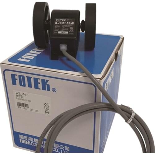 0.2PPR Taiwan FOTEK Length Wheel Encoder WE-M1/WE-M2/WE-M3/WE-M4T Fotek Counter
