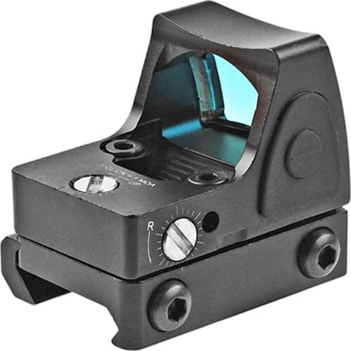 Mini RMR Red Dot Sight Collimator Base Glock Handgun Reflex Scope fit 20mm Weaver Rail For Airsoft Hunting Rifle