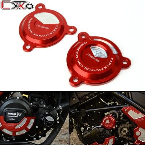 For Benelli Leoncino 250 Leoncino250 Motorcycle CNC Aluminum alloy small side cover protective cover shatterproof cover