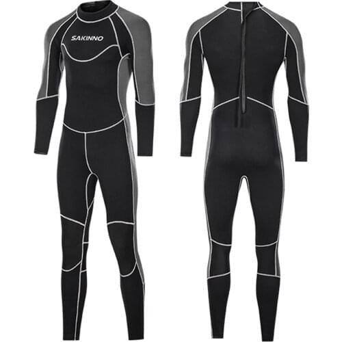 Neoprene Men 3MM Windsurf Kitesurf Wetsuit Underwater Fishing Wakeboard Surf Snorkeling Spearfishing Scuba Diving Suit Clothes