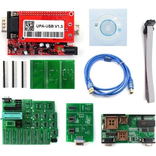 Latest UPA USB Programmer UPA-USB V1.3 UPAUSB Full Adapters UPA ECU Chip Tuning Full Set with All Adapters OBD2 Diagnostic Tool