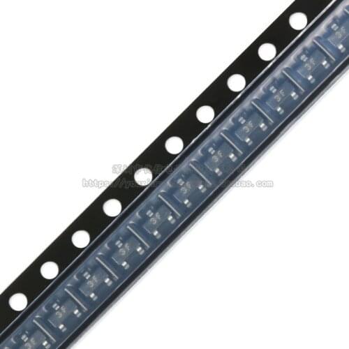 100pcs / 1 lot Original BC857B silk screen 3F SOT-23 PNP 45V 1A SMD transistor