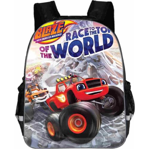 Blaze And The Monster Machine Backpack Boy Cartoon School Bags Orthopedic Backpack School Bags for Boys and Girl Mochila