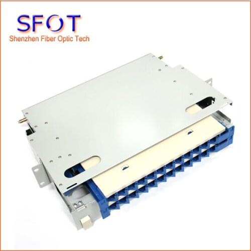Fiber Optic 24 Core ODF Box. ( not inlcude adapter and pigtail)