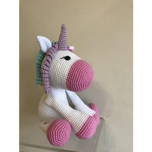 Knitting Amigurumi Unicorn Mythical Unicorn Size 22