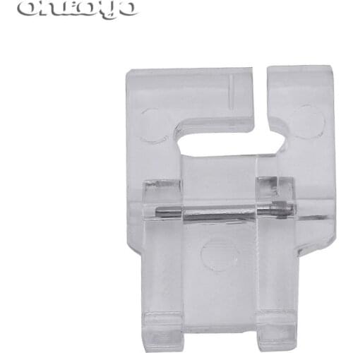 1PCS Clear Snap On Applique "F" Foot For Elna For Janome 820815002 A9-2