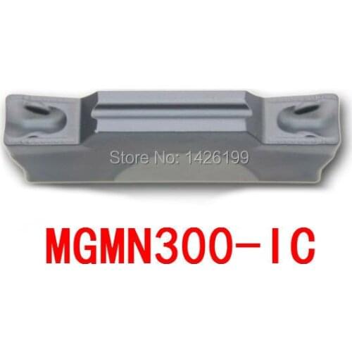 10PCS MGMN300 -IC, Replace Mgmn300 PC9030 Tips For Grooving Holder Mgehr & Mgivr use for cutting tool boring bar lathe cnc