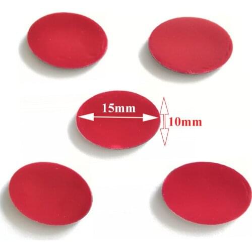 5pcs/lot 15X10mm emblem for toyotacar key logo sticker smart card badge