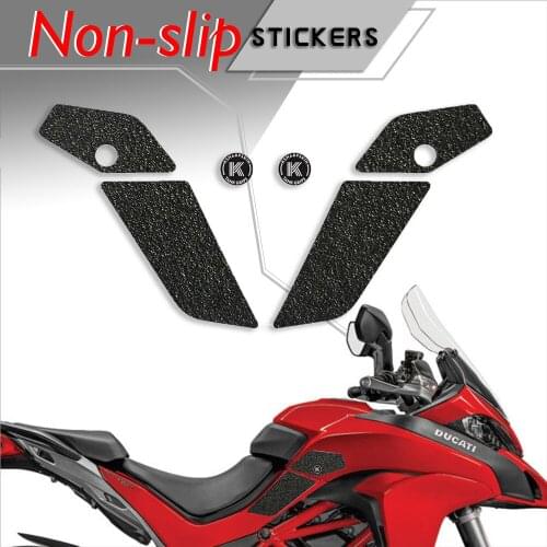 ADESIVI 3D Sticker Decal Emblem Protector Tank Pad Tank grip For DUCATI 15-17 MULTISTRADA 1200 15-17 MULTISTRADA 1200 S