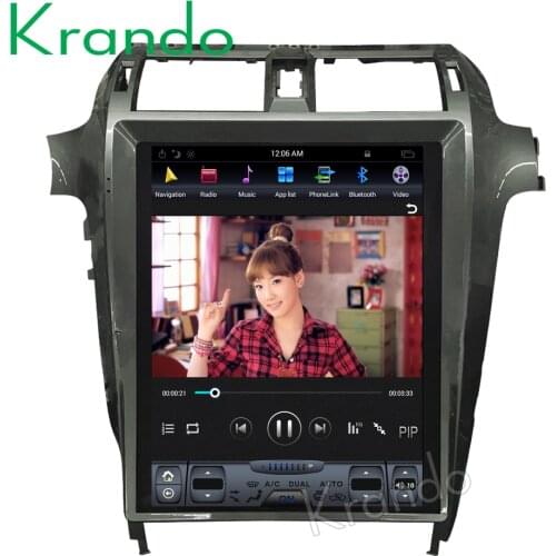 Krando Android 15'' 9.0 4G 32G Vertical screen Tesla style Car audio for Lexus GX400 GX460 2010-2018 car radio player multimedia