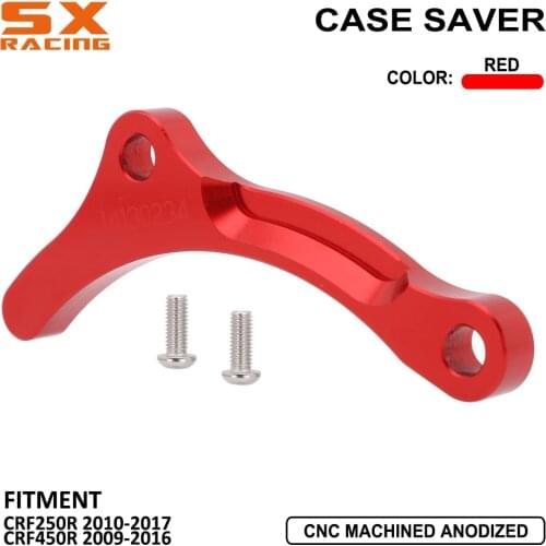 CNC Motorcycle Engine Protector Case Saver For HONDA CRF250R CRF 250R 2010 2011 2012 2013 2014 2015 2016 2017 CRF450R 2010-2016