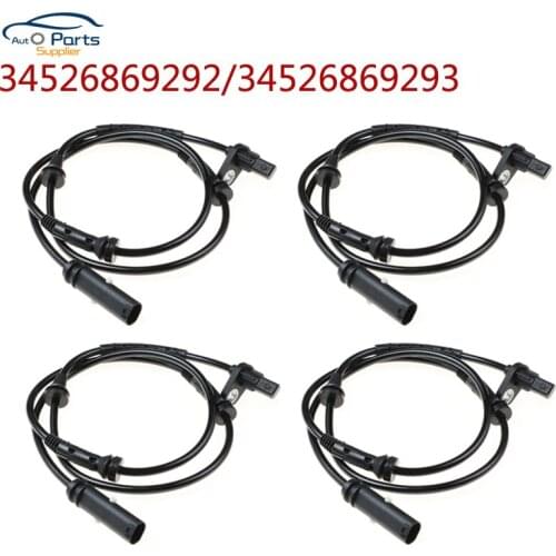 YAOPEI Front Rear Left Right ABS Wheel Speed Sensor for BMW X3 F25 X4 F26 34526869292 34526869293 34526788644 FL FR RL RR
