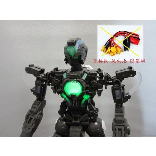EXIA Gundam PG Add light Solar furnace Rotating glow Magnetron Wick Action figure Assemble Model Toys