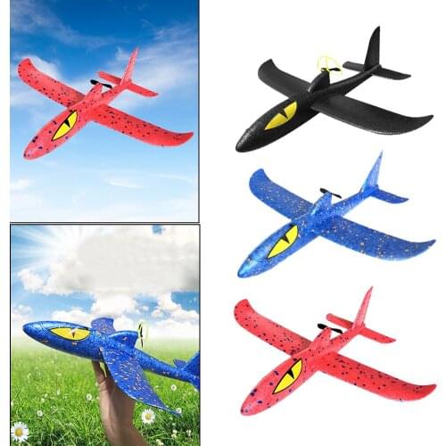 Electric Hand Throwing Glider Plane Outdoor Park EPP Foam Gliding Aircraft Flying Toys for Children Plane Model Kids Adult Gift