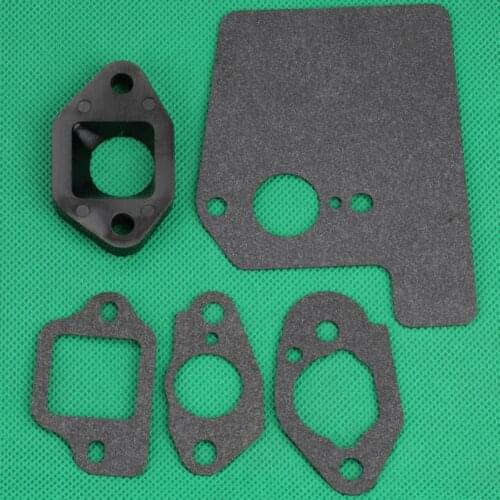 Carburetor Insulator Air Guide Gasket Muffler Gasket For Honda GCV160 GCV160A GCV160LA GCV160LAO GCV160LE Model Engines